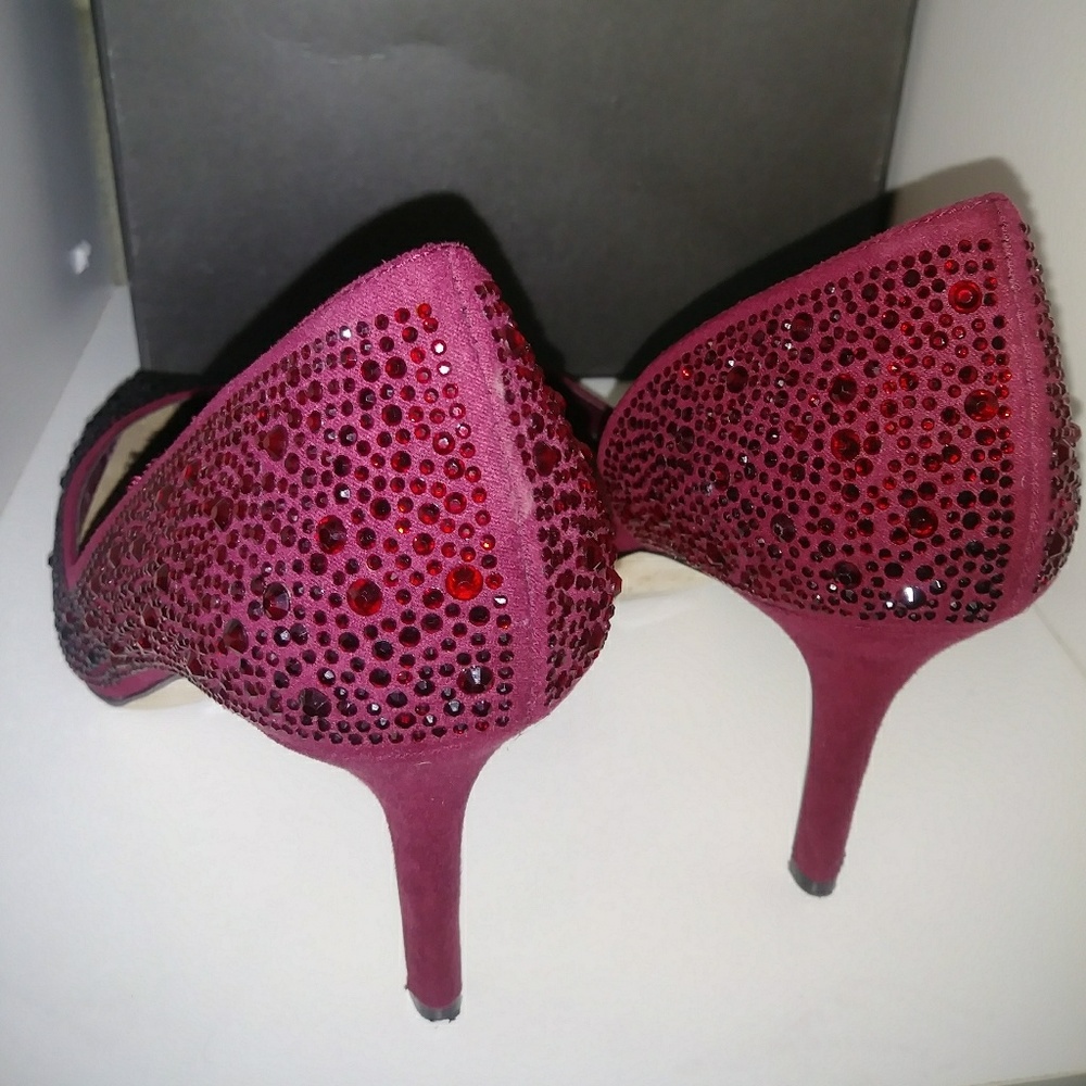I call these my ruby red slippers/ Cinderella